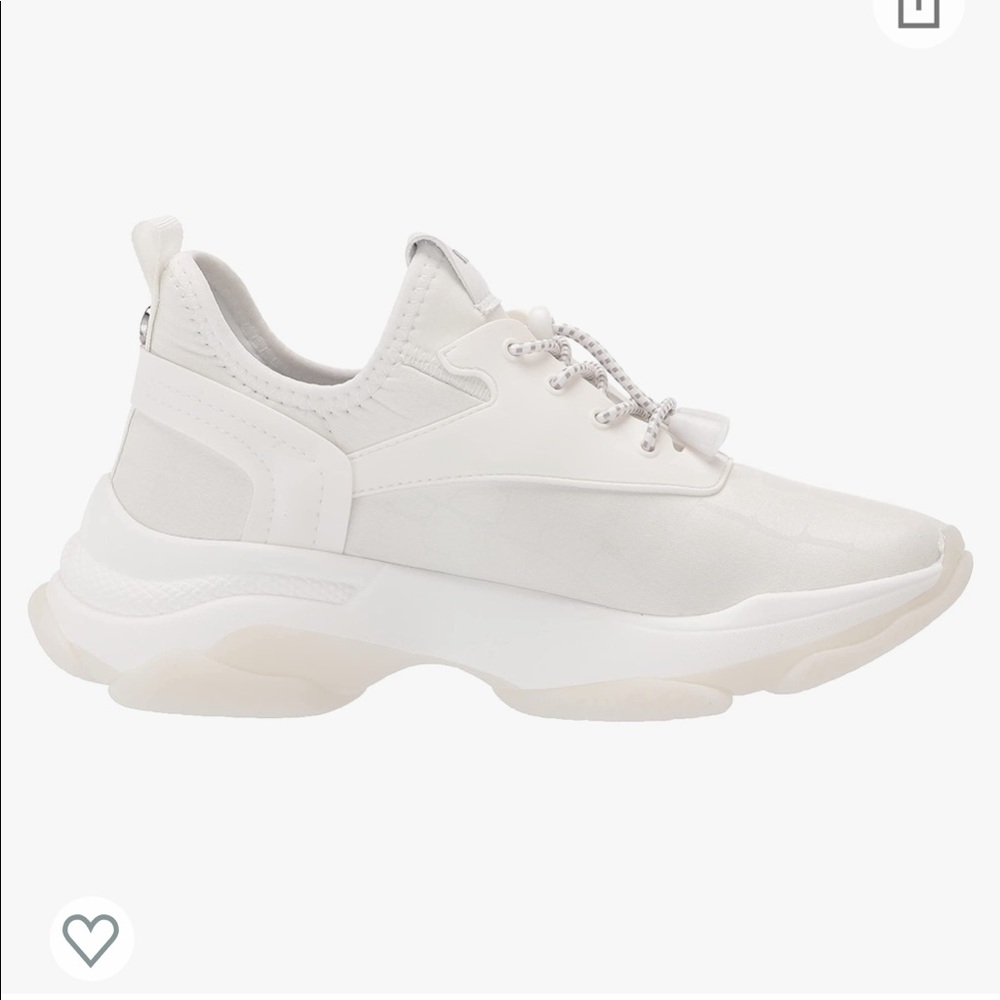 steve madden ny90 Myles All White Sneakers